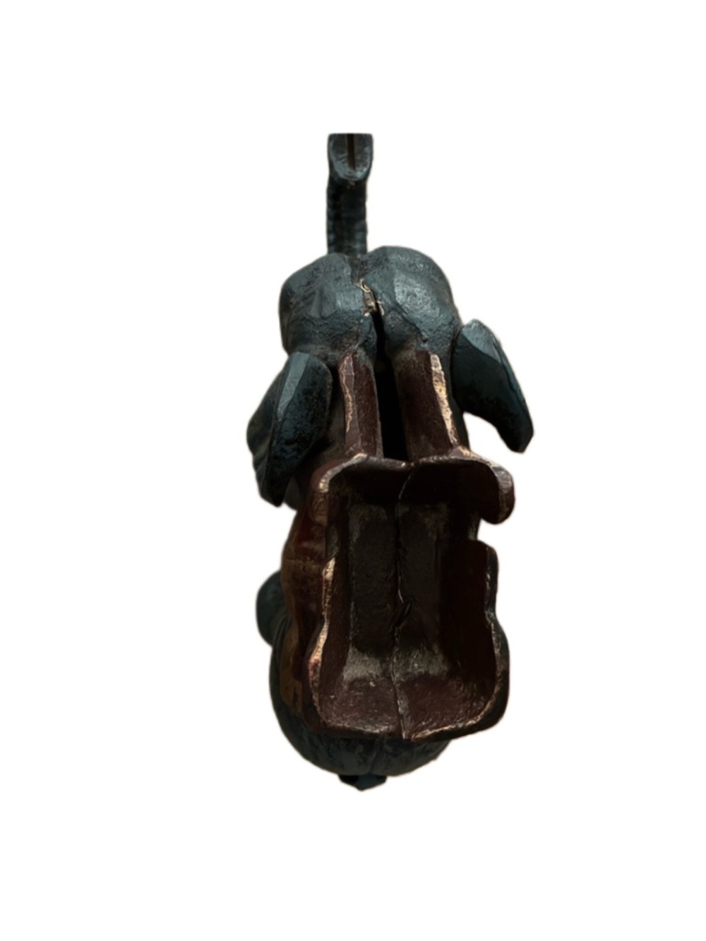 Decorative Cast Iron Elephant Mechanical Bank - Picture 3 of 5